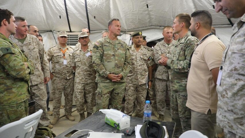 US Central Command And Partners Conduct 313 Operations Against ISIS In CENTCOM